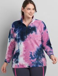 LIVI Tie-Dye Fleece Pullover