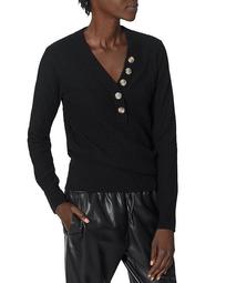 Mychal Ribbed Button Sweater