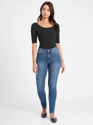 Curvy Mid-Rise Skinny Jean with Back-Seam
