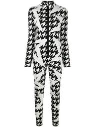 star motif knitted jumpsuit