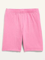 High-Waisted Jersey Bike Shorts for Women -- 7-inch inseam