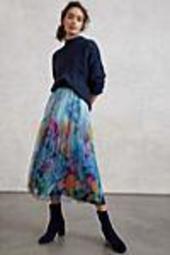 Chrysanthe Tulle Maxi Skirt