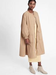 Oversized Water-Repellant Parka