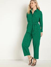 Printed Jumpsuit With Pockets