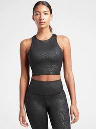 Conscious Embossed Crop D-DD