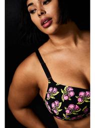 Betsey Johnson Black Cherry 360° Back Smoothing™ Lightly Lined Everyday Wire-Free Bra