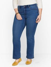 Plus Exclusive Barely Boot Jeans - Bermuda Tide - Curvy Fit