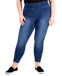 Plus Size High-Rise Jeggings, Created for Macy's
