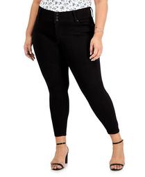 Trendy Plus Size Mid Rise Skinny Jeans