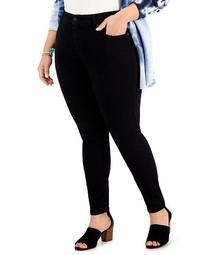 Plus Size High-Rise Skinny Jeans, Created for Macy's