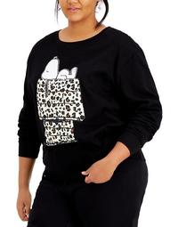 Trendy Plus Size Snoopy-Graphic Sweatshirt