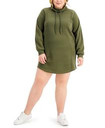 Trendy Plus Size Sweatshirt Dress