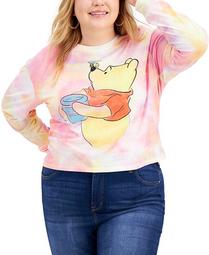 Trendy Plus Size Winnie-the-Pooh Graphic-Print Top