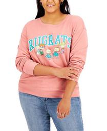 Trendy Plus Size Rugrats-Graphic Sweatshirt