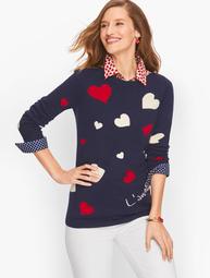 Supersoft Hearts Sweater