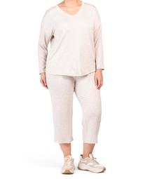 Heather Top And Lounge Pant Collection