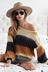 Wide Neck Sweater