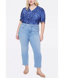 Women's Plus Size Marilyn Straight Sure Stretch Denim Ankle Jeans