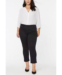 Women's Plus Size Sheri Slim Ankle Jeans with Roll Cuffs