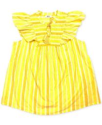 Plus Size Striped Smocked Cotton Top, Created for Macy's