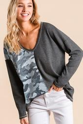 Camouflage Thermal Top