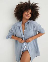 Aerie Long Sleeve Oversized Cover Up
