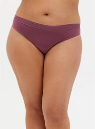 Mauve Purple Second Skin Thong Panty