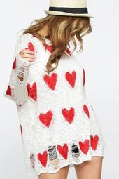Valentines Heart Sweater