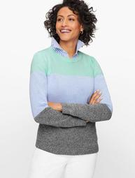 Marled Colorblock Sweater