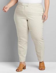 Lane Essentials Madison Ankle Pant - Striped