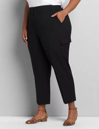 Perfect Drape Relaxed Ankle Pant - Cargo