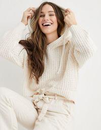 Aerie Ribbed Chenille Hoodie