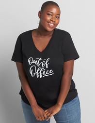 Out Of Office Graphic Tee
