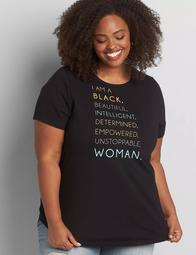 Black Beautiful Unstoppable Graphic Tee