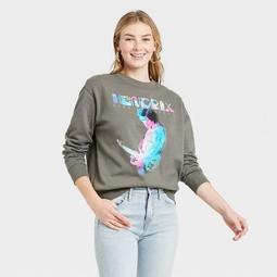 Women's Jimi Hendrix Graphic Sweatshirt - Heather Gray