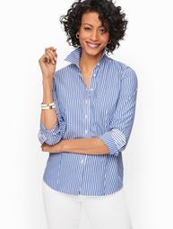 Perfect Shirt - Biscayne Blue Stripe