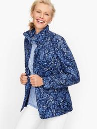 Quilted Paisley Jacket