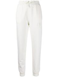 embroidered-logo track trousers