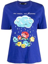 No Rain No Flowers-print t-shirt