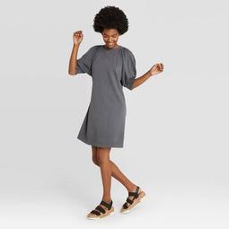 Women's Puff Short Sleeve T-Shirt Dress - Universal Thread™