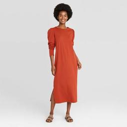 Women's Puff Long Sleeve T-Shirt Dress - Universal Thread™