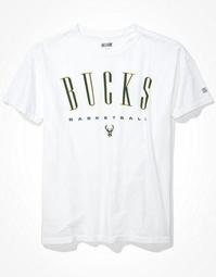 Tailgate Women's Milwaukee Bucks Oversized T-Shirt