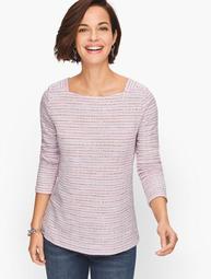 Square Neck Long Sleeve Tee