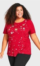 Star Top - red