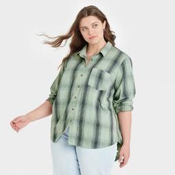 Women's Long Sleeve Button-Down Shirt - Universal Thread™