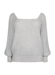 **DP Curve Grey Knitted Jumper