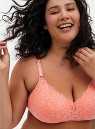 Coral Lace 360° Back Smoothing™ Lightly Lined Everyday Wire-Free Bra
