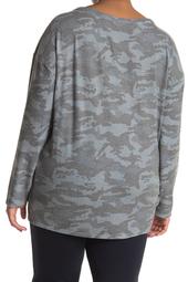 Camo Love Brushed Knit Pullover