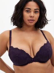 Dark Purple 360° Back Smoothing™ Lightly Lined Everyday Wire-Free Bra