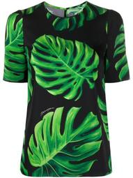 Philodendron print T-shirt